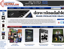 Tablet Screenshot of keyfax.com